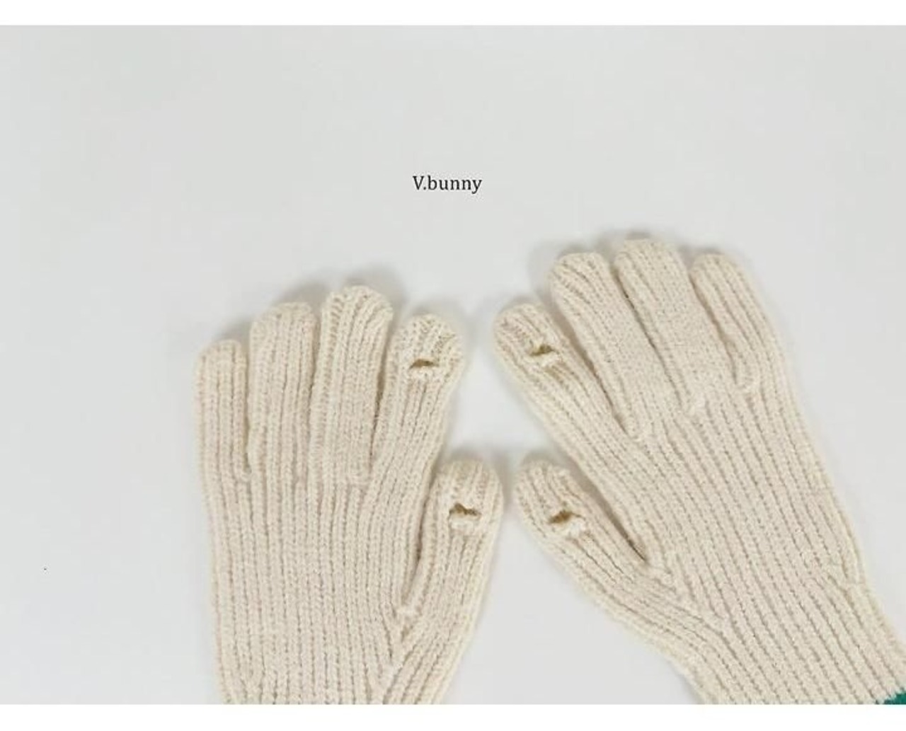 韓国子供服 / 26winter / VANILLA BUNNY / ブロック手袋 / キッズ / 冬服 *FREE*