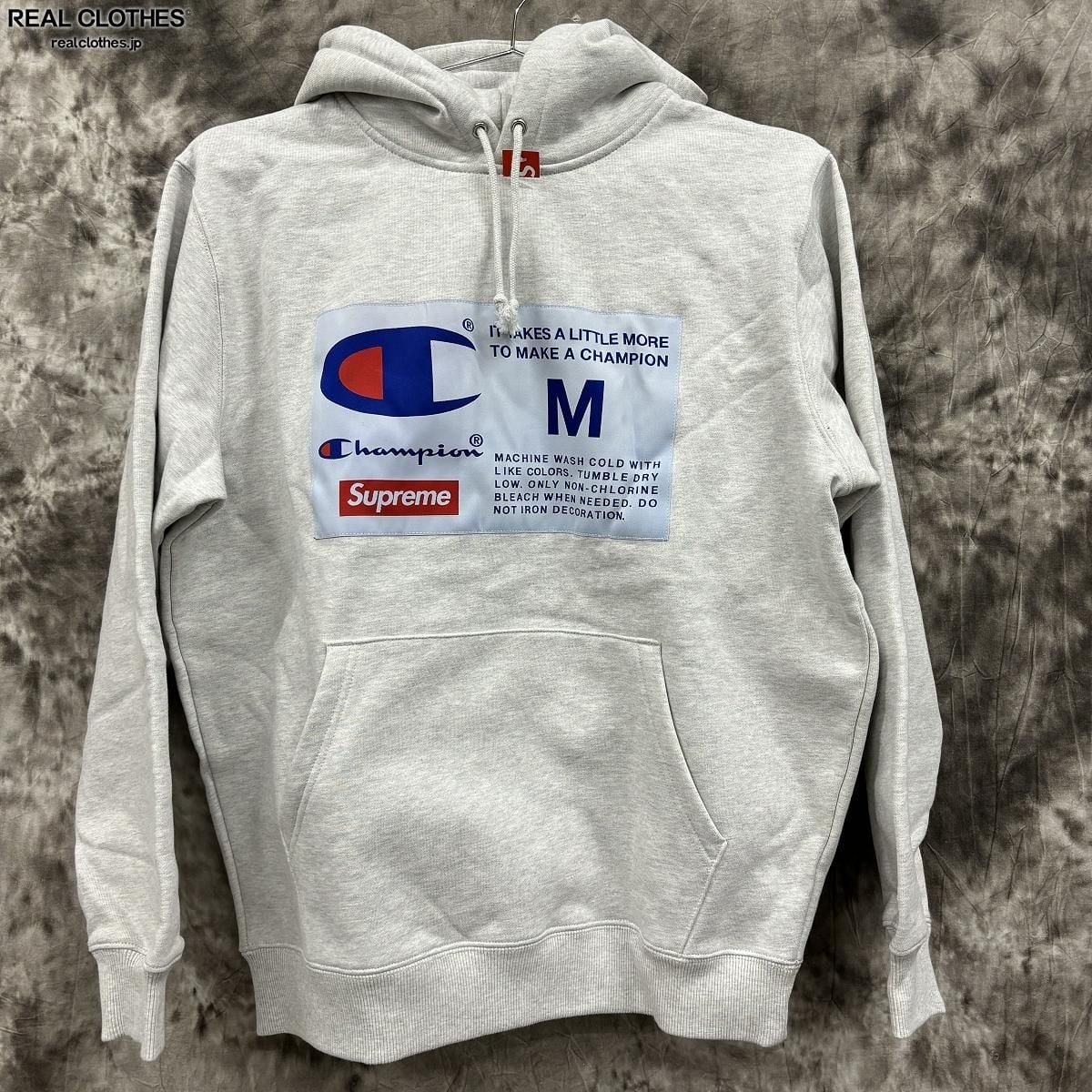 Supreme×Champion/シュプリーム×チャンピオン【18AW】 Label Hooded