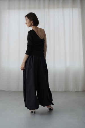 sheer balloon pants(black)ご注文から1週間前後で発送