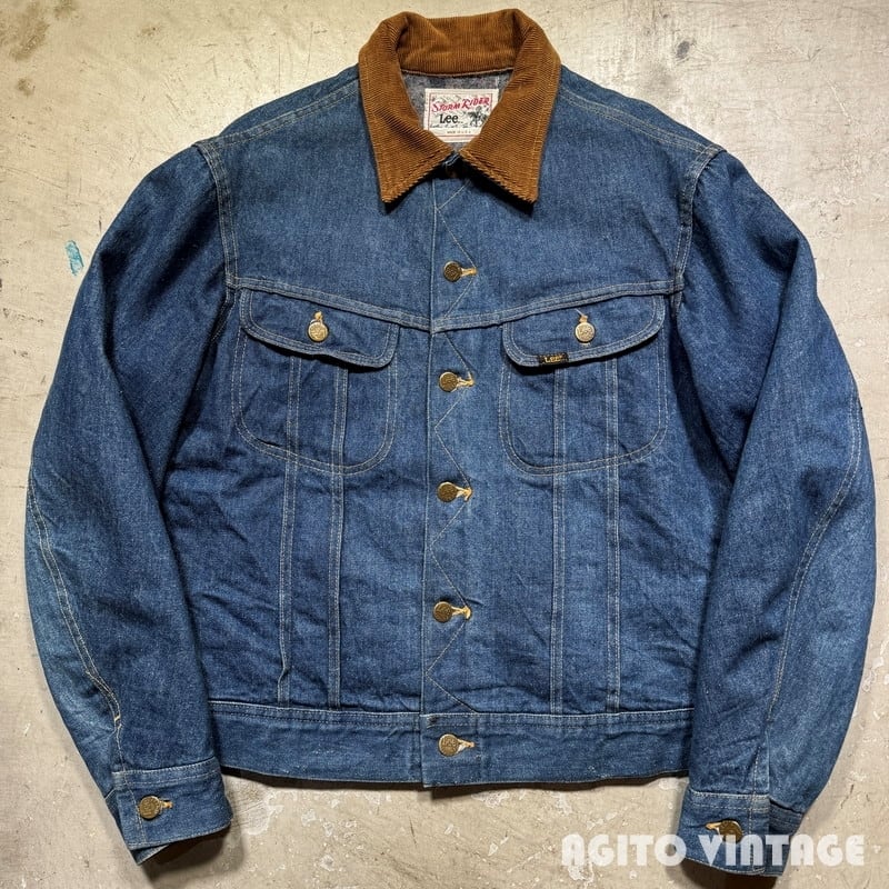 70~80's Lee 220LJ STORM RIDER ブランケットライナーデニムジャケット グッドコンディション 美品 40相当 USA製 希少 ヴィンテージ BA-2624 RM3043H