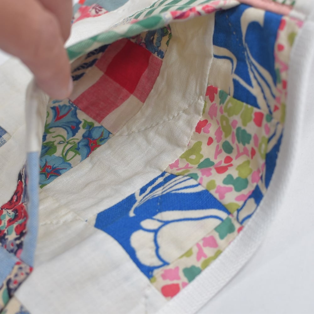 Remake リメイク ハンドメイド ヴィンテージ パッチワークキルト