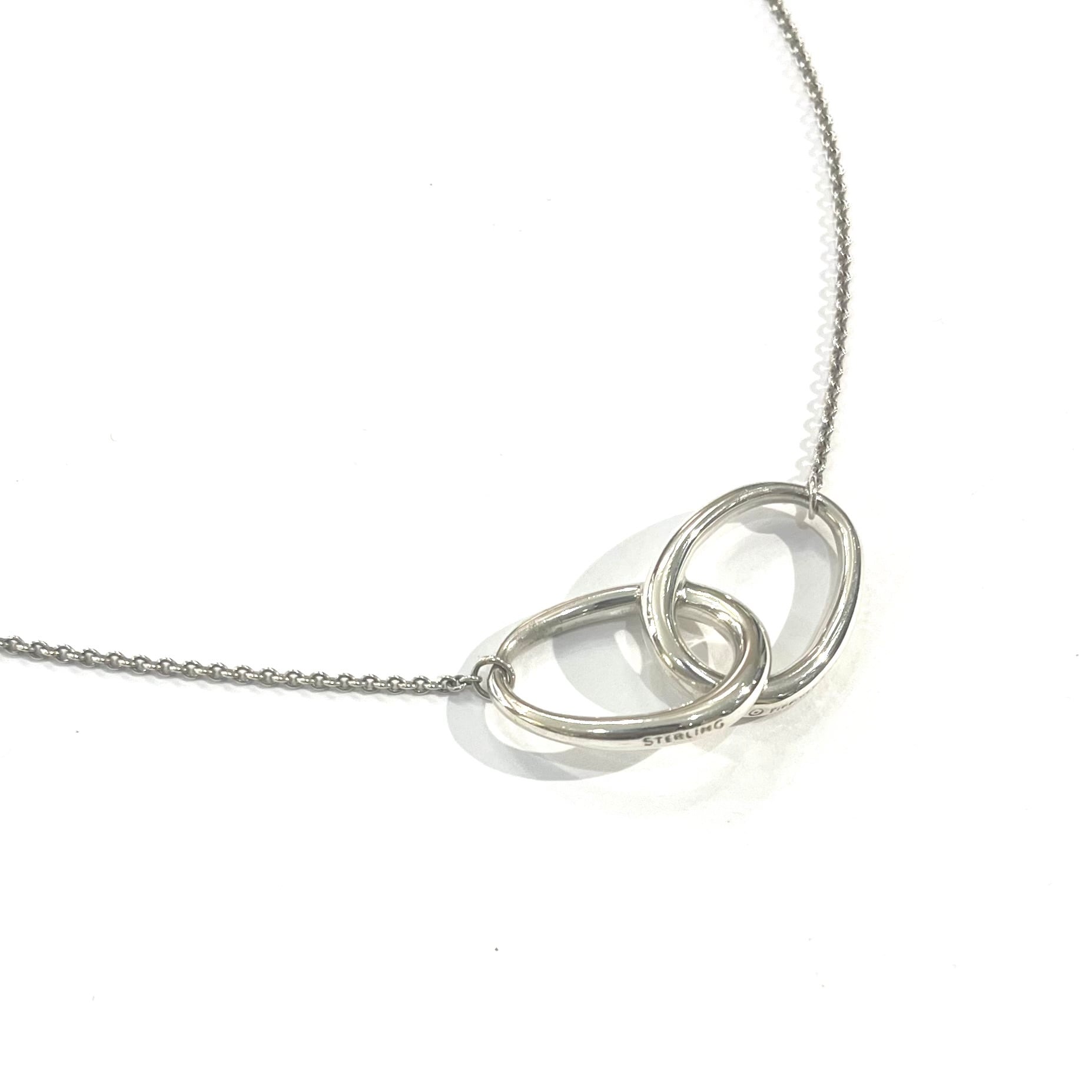 TIFFANY&CO.】2562 エルサ・ペレッティ ビッグダブルループ ネックレス