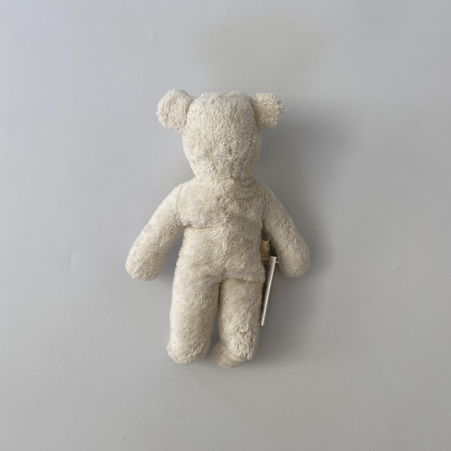 Floppy Animal Bear  WHITE  ( Small ) / Senger Naturwelt  [オーガニック  クマ ぬいぐるみ 出産祝い ゼンガー ギフト ファーストトイ]