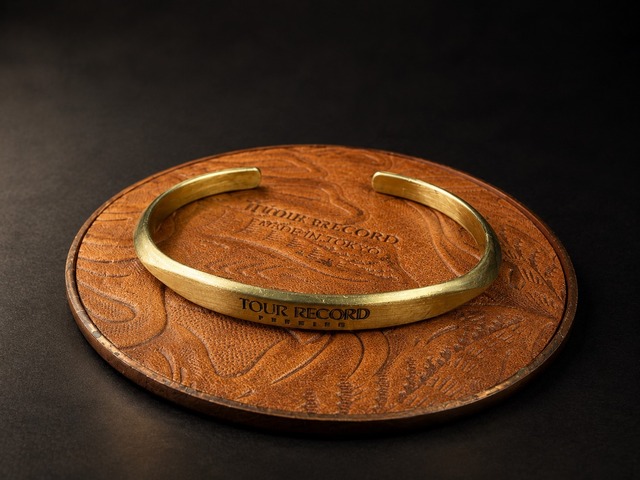 TIMELESS VOYAGE Brass Cuff Bracelet TOUR RECORD（真鍮）