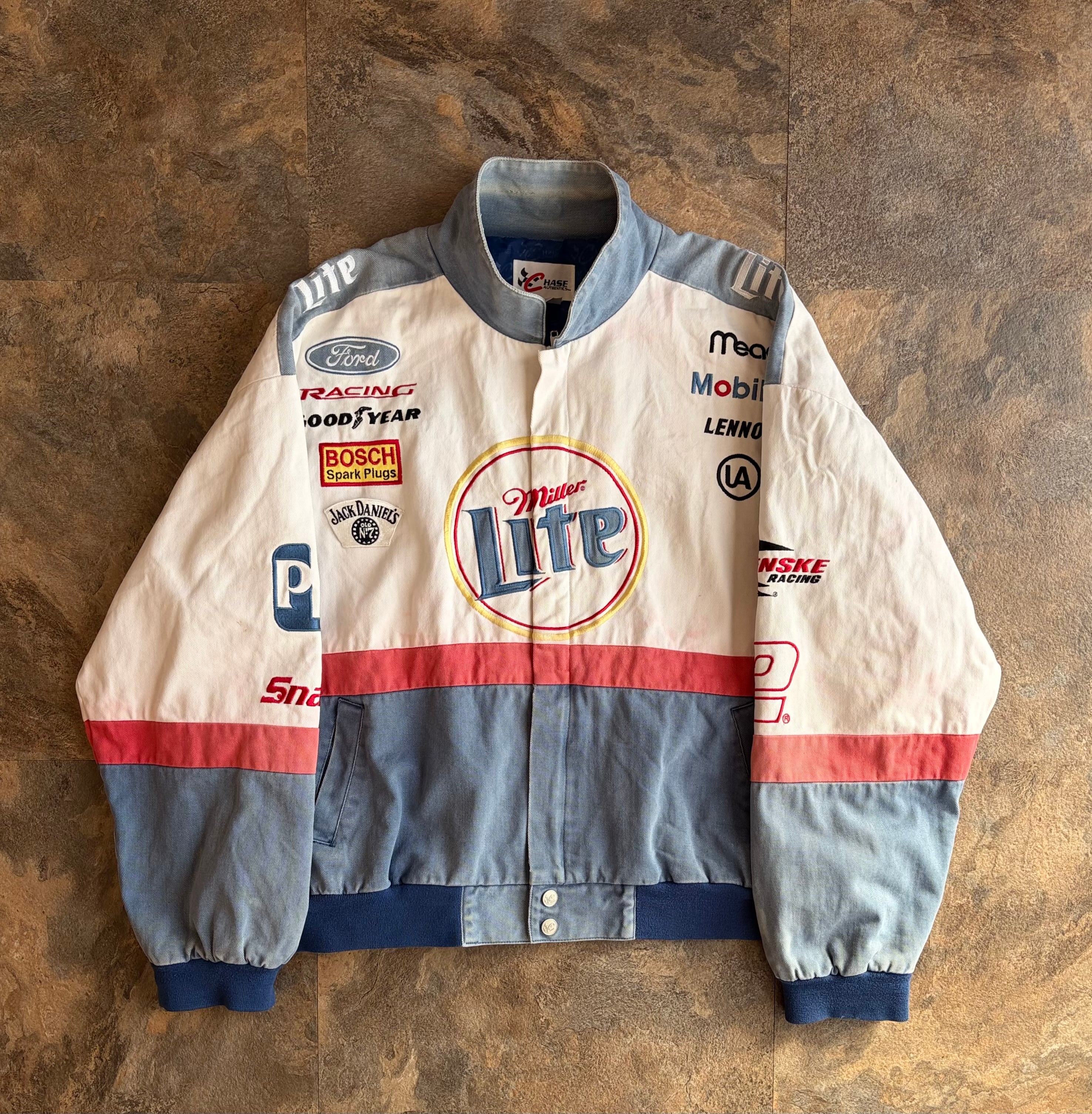 90s Miller Lite（ミラー・ライト）レーシングジャケット XL | enishi