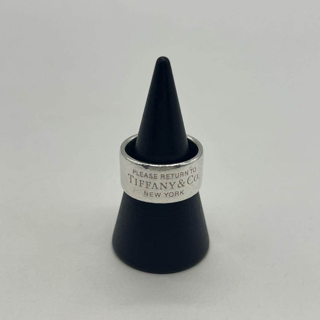 ティファニー TIFFANY リターントゥ ワイド リング 12号 Ag925