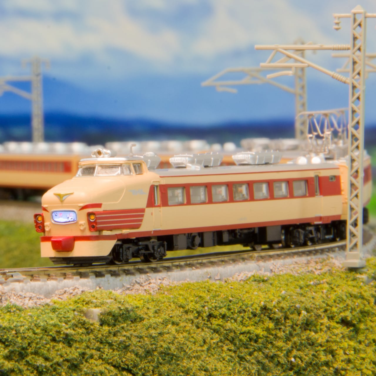 T030-4 国鉄485系特急型車両 初期形 雷鳥 国鉄色 5両基本セット (JNR