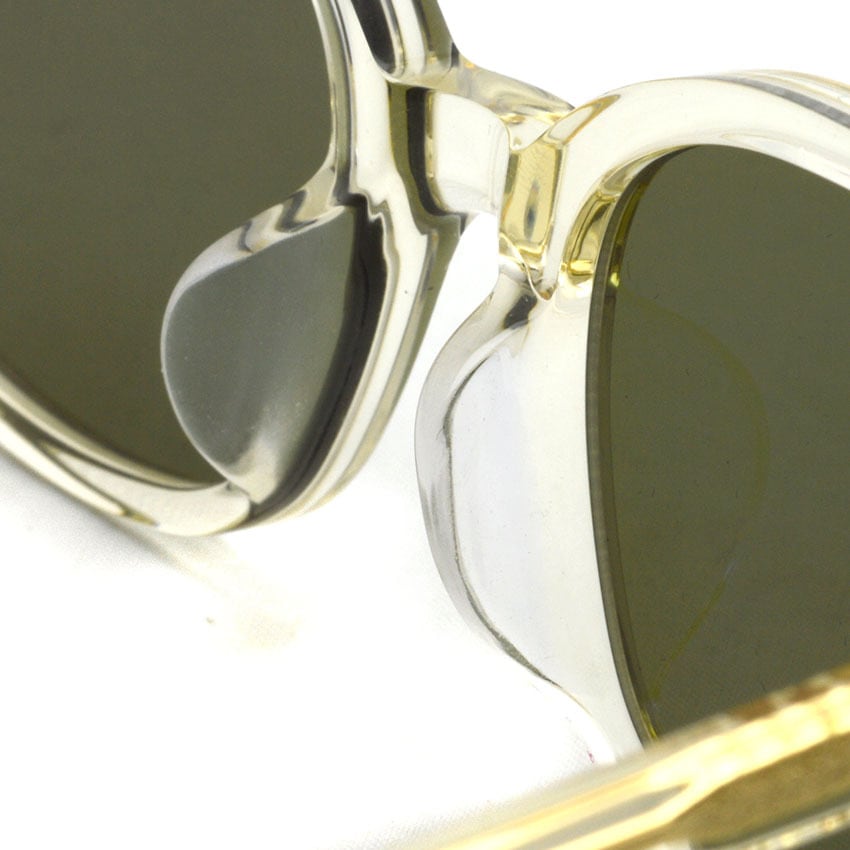 A.D.S.R. サングラス BUNNY レンズ（イエロー+グリーン） A.D.S.R. / EVAN 04 / Clear Yellow - Green Flat lenses クリア