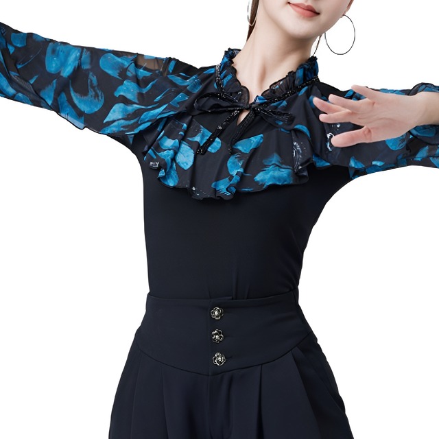 シアーフレアスリーブ ボレロデザイン トップス ds0125