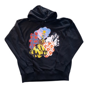 2025ハギラセナイ祭！【ハイビスカス】黒×XLサイズ