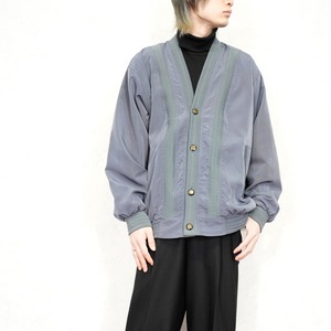 USA VINTAGE KNIT LINE DESIGN CARDIGAN LIKE JACKET/アメリカ古着ニットラインデザインカーディガン風ジャケット