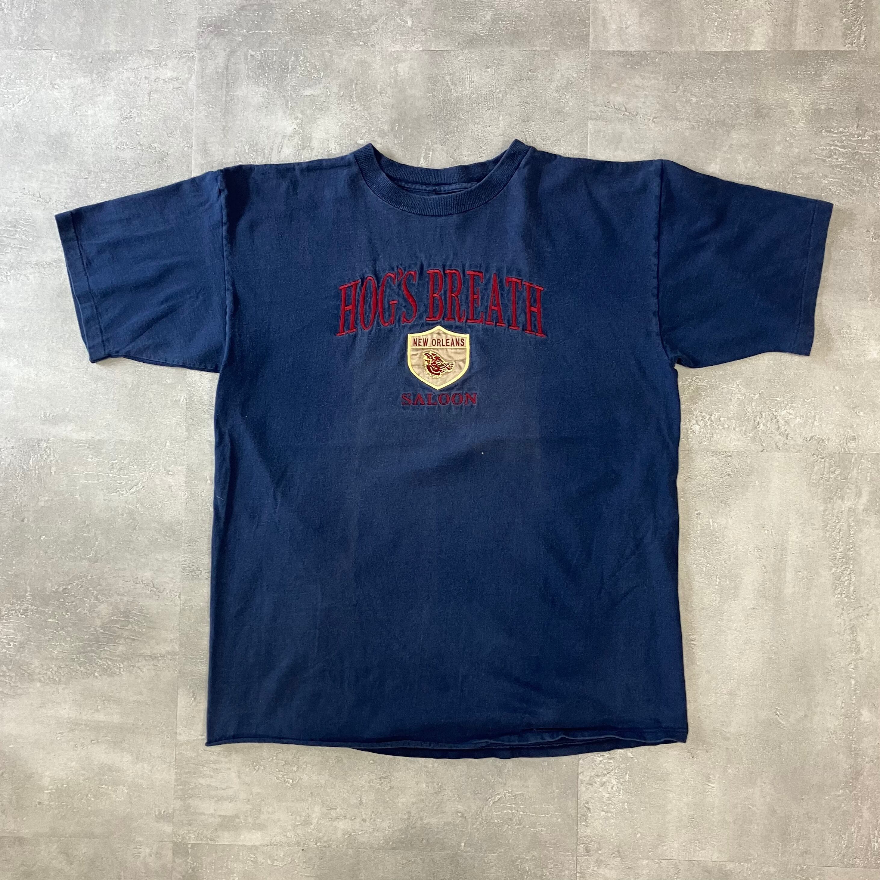 unknown 90s 刺繍Tee シングルステッチ XL程度 No.2519