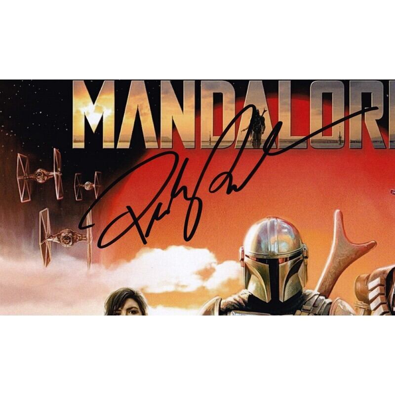 期間限定30％OFF! タイカ・ワイティティ 【6名直筆サイン入りミニポスター Mandalorian(マンダロリアン) 直筆サイン /スター