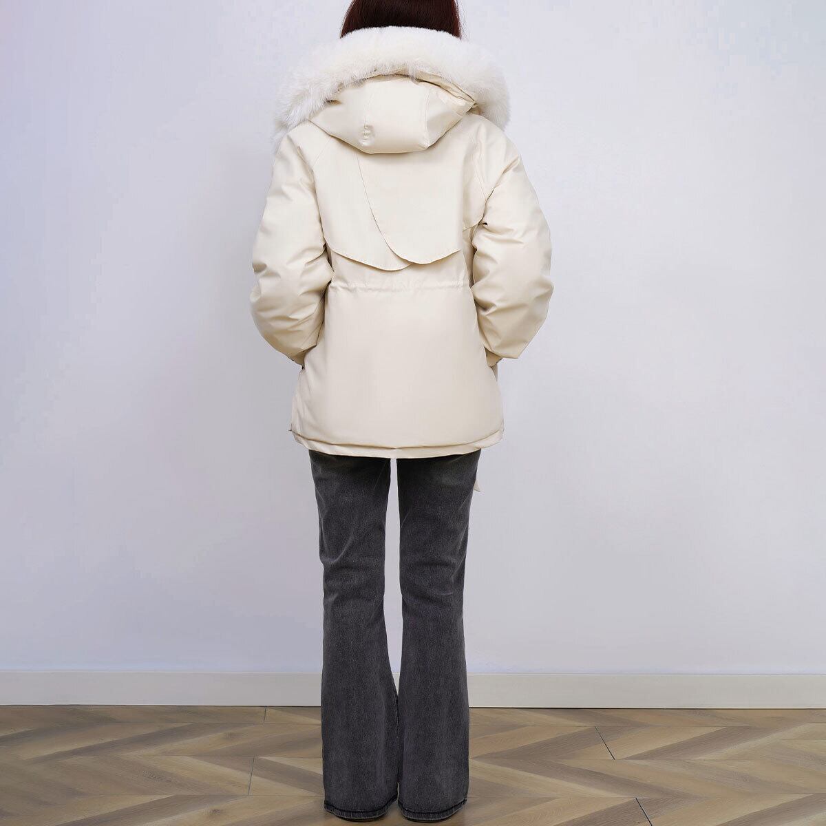 モッズコート フード付き レディース 冬 韓国 アウター おしゃれ きれいめ 大人 カジュアル 通勤 通学 防寒 保温 防風 暖かい ゆったり 軽量 中綿 ブルゾン 大人可愛い 大人女子