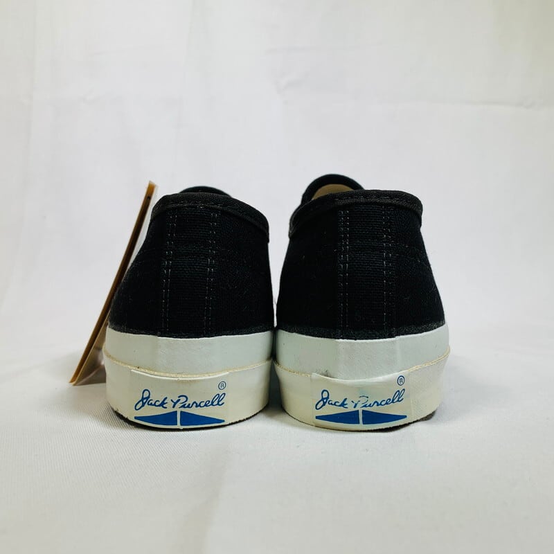【希少】90'sコンバース ジャックパーセル ブラックレザーモデルUSA製 90's CONVERSE JACK PURCELL LOW コンバース ジャックパーセル