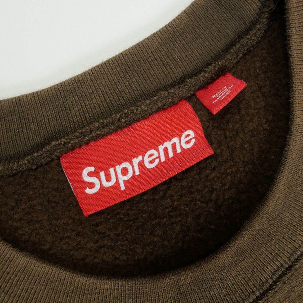 Size【M】 SUPREME シュプリーム 25SS Washed Box Logo Crewneck Brown  