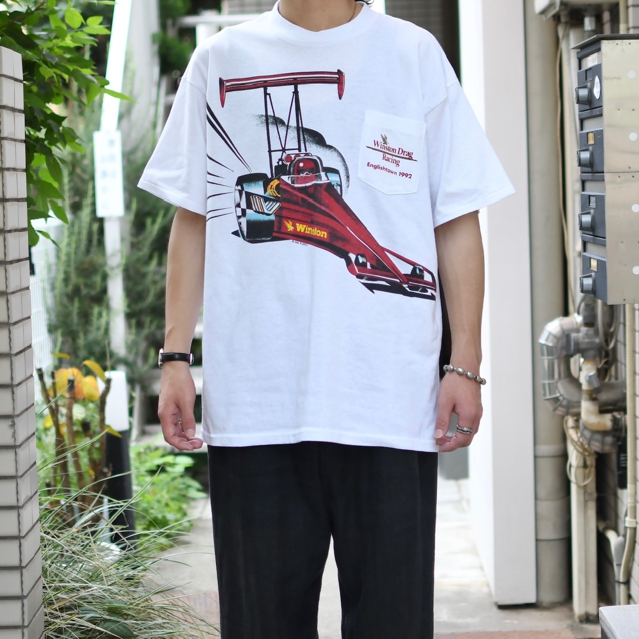 92's Winston Drag Racing print tee