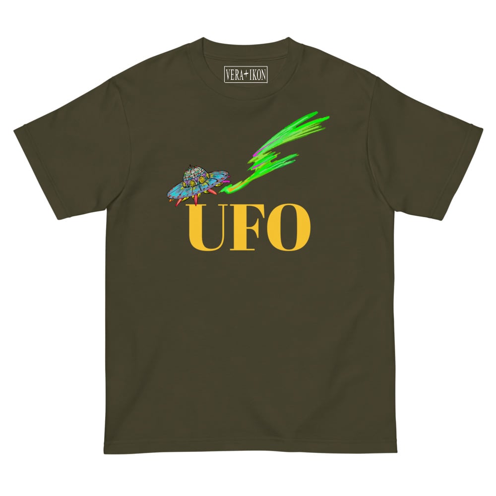 UFO Tシャツ アーミーグリーン | veraikon