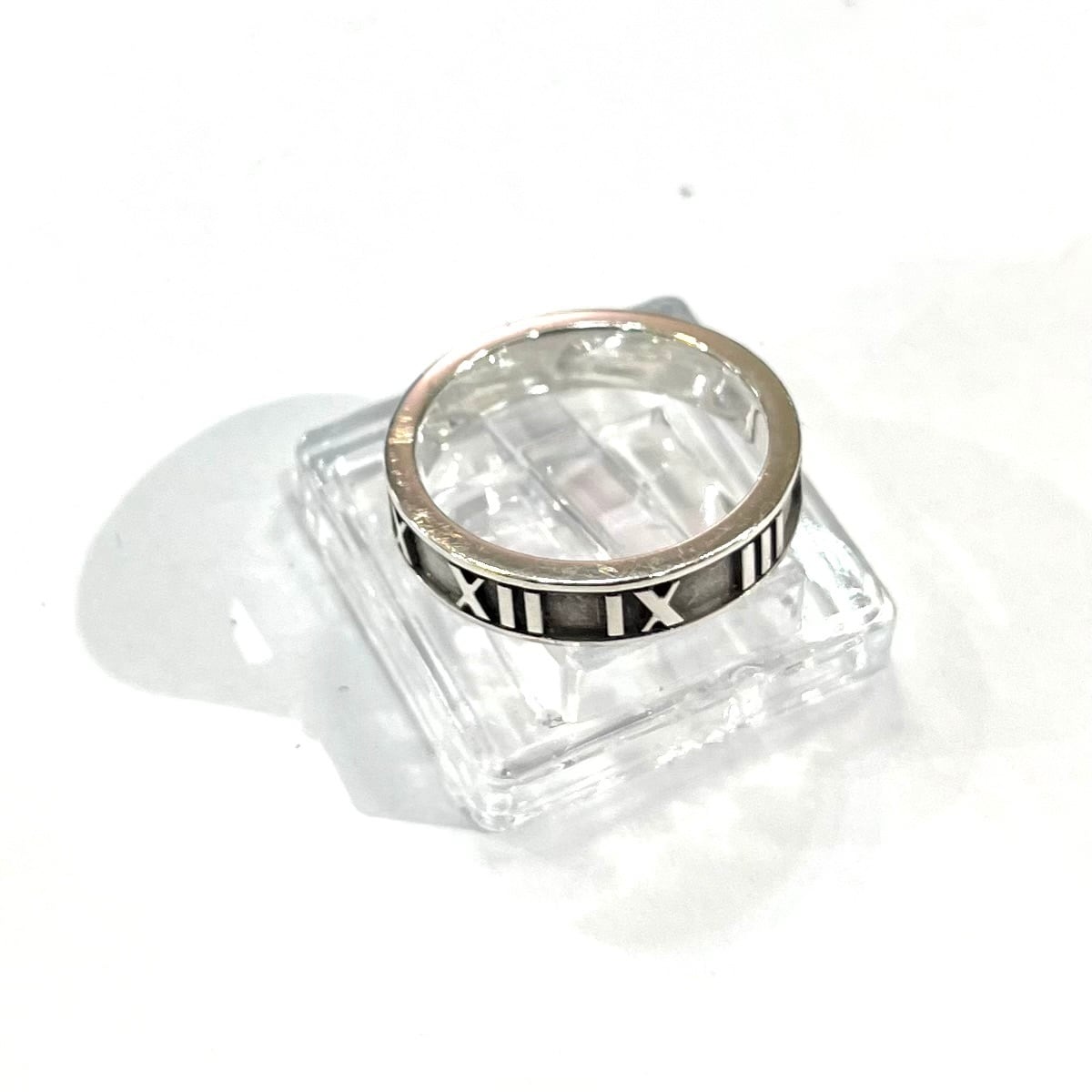 TIFFANY&CO】【8.5号】T2801 時を纏う シルバー925 9号アトラスリング