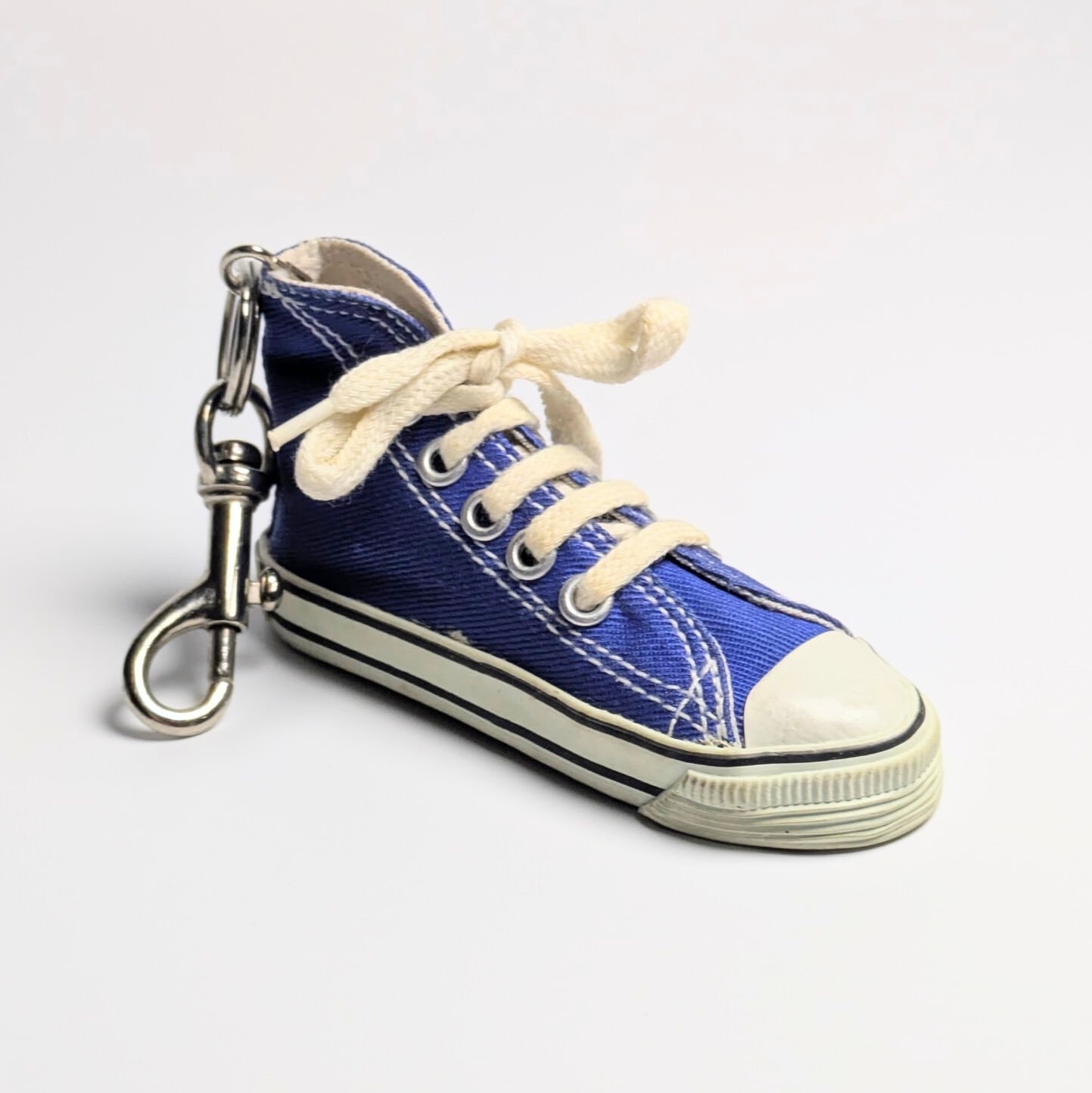 ☆VINTAGE 80'☆【 Coca-Cola / Coke( コカコーラ )】 ブルーキャンバスシューズ / スニーカーキーホルダー / ALL STAR type〚アメリカン雑貨 アメトイ〛