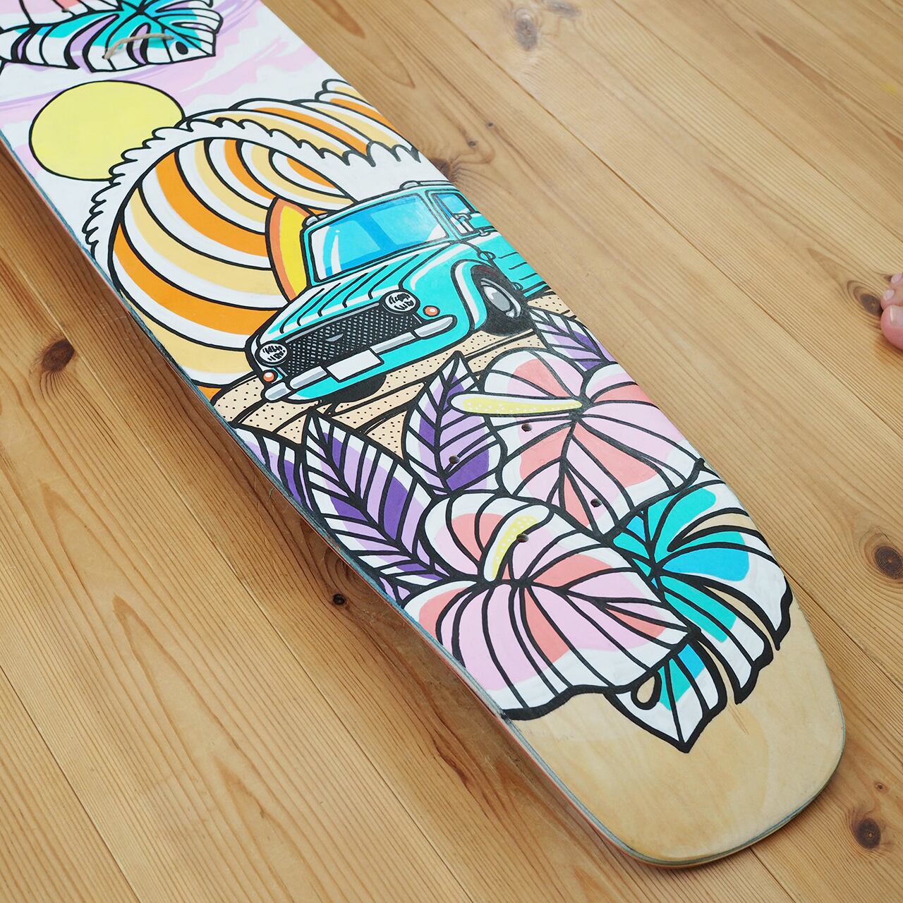 skateboard scrap LED アートフレーム 9090 × 鉄腕アトム Skateboard Deck – YZ