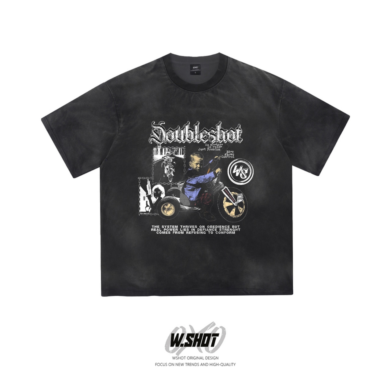 WSHOT Original Gun baby Tee WS076