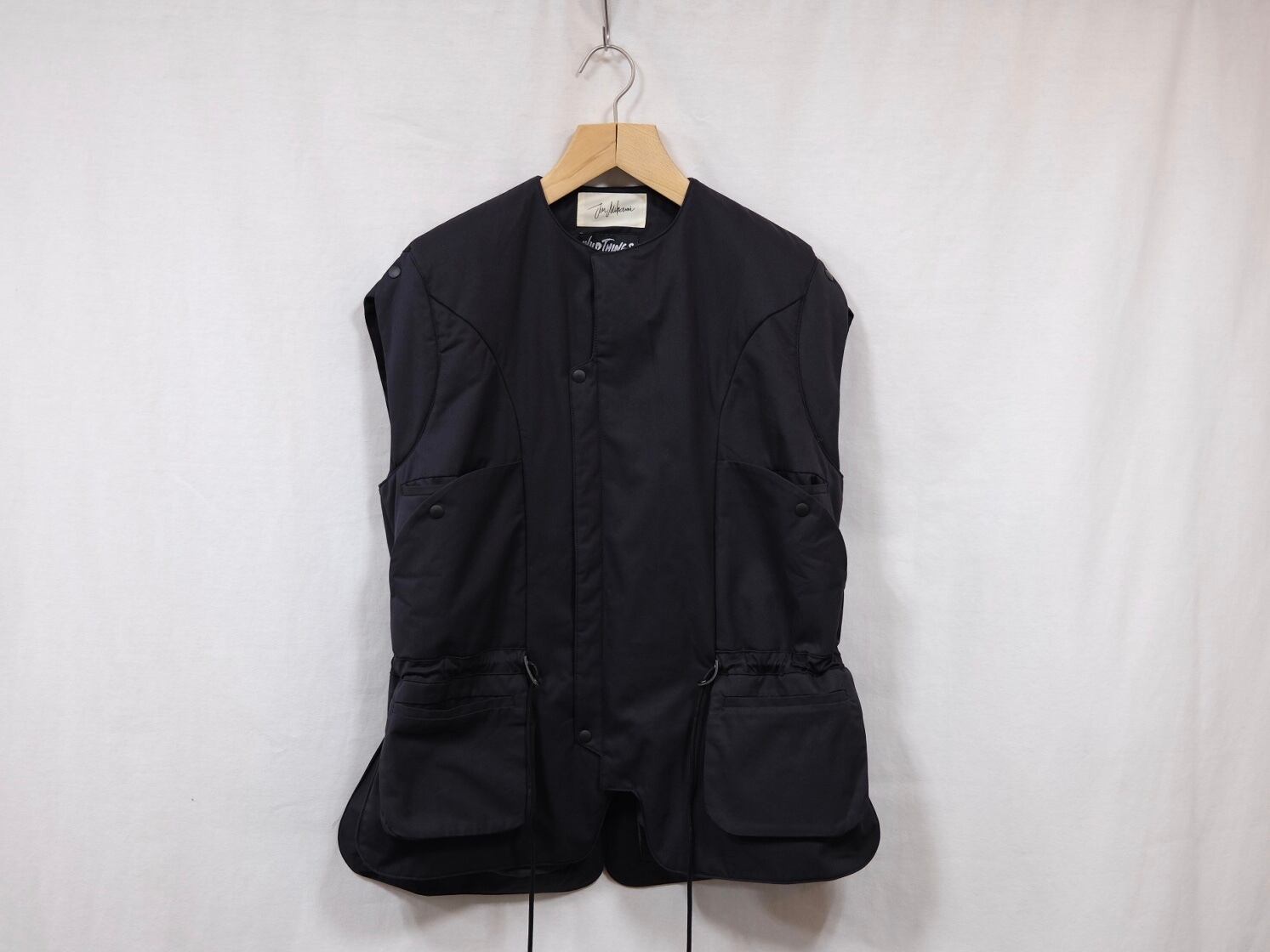 JUN MIKAMI “ パデットベスト“ BLACK | Lapel online store