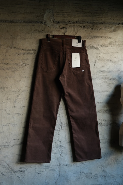 Utah/"stabilizer gnz"Utah exclusive “0-09” corduroy pants/brown