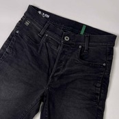 G-STAR RAW ジースターロウ D-STAQ SHORT ボタンフライ デニム ハーフパンツ ショートパンツ 29/ブラック メンズ