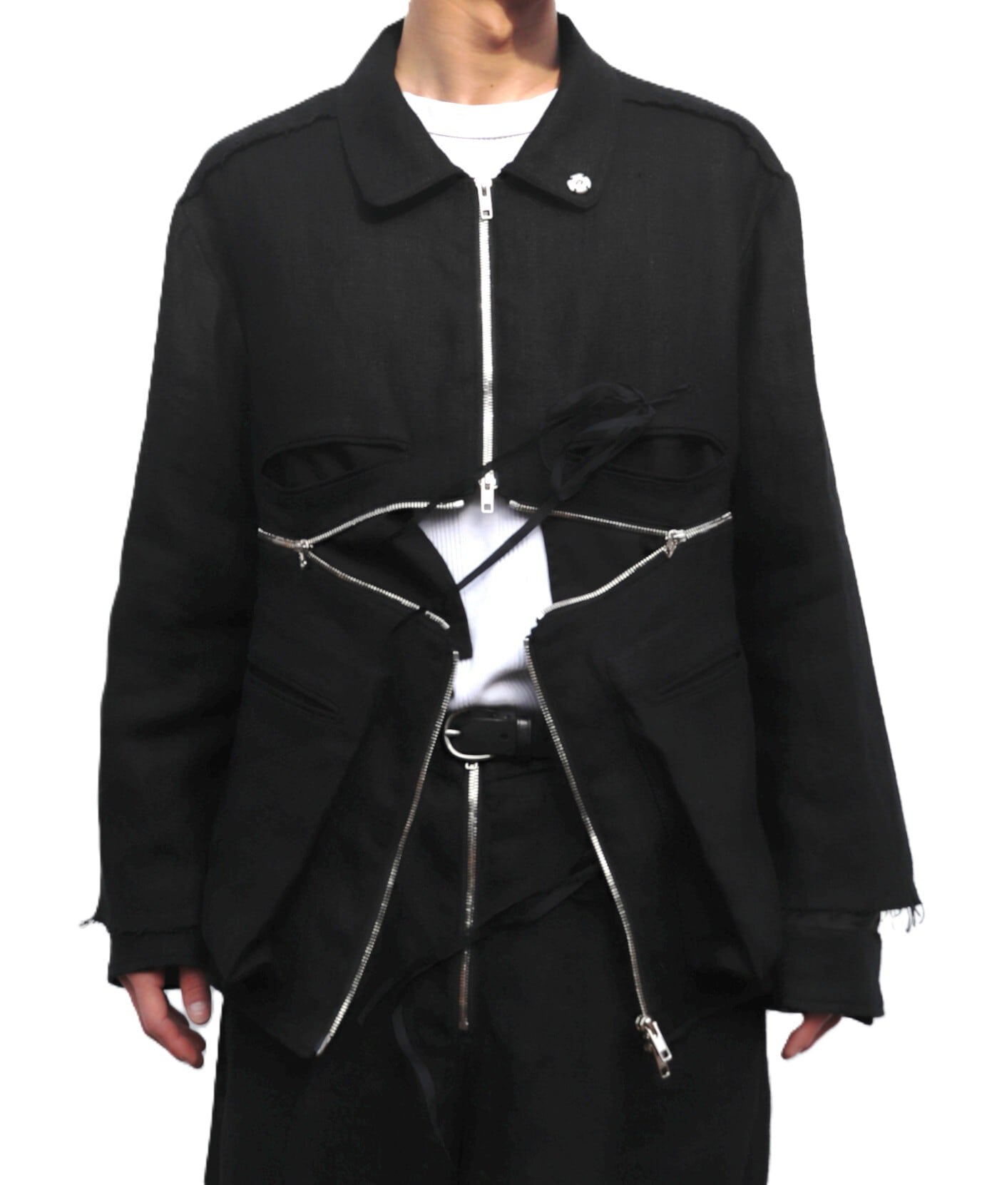 Midorikawa / MID26SS-BL01 CROSS BLOUSON (BLACK) | AfterSchool