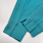 KENZO ケンゾー センタープレス スラックス パンツ サイズ 1 /ライトブルー 系 ターコイズ/ビンテージ/レディース