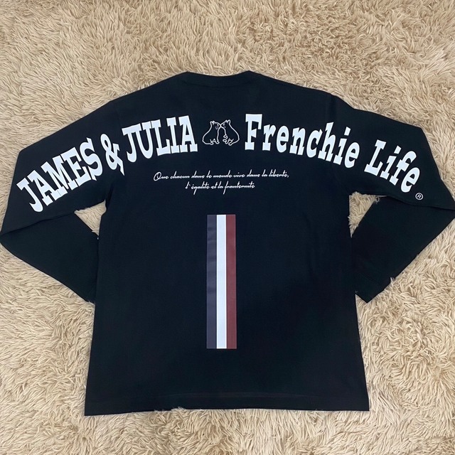 French Life ロゴ入り長袖Ｔシャツ