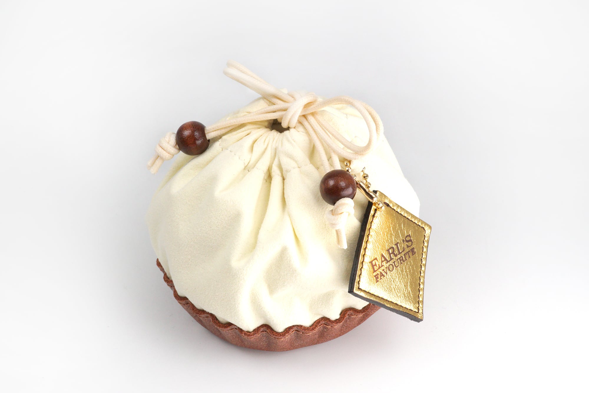 タルトな巾着ポーチ（クリーム／チョコ） | EARL'S FAVOURITE