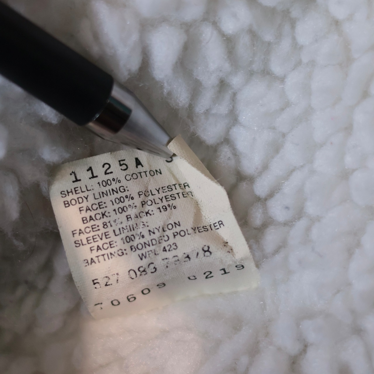 80s USA製　Levi’s 70609 ボアデニムジャケット　ウォッシュブルー　L リーバイス