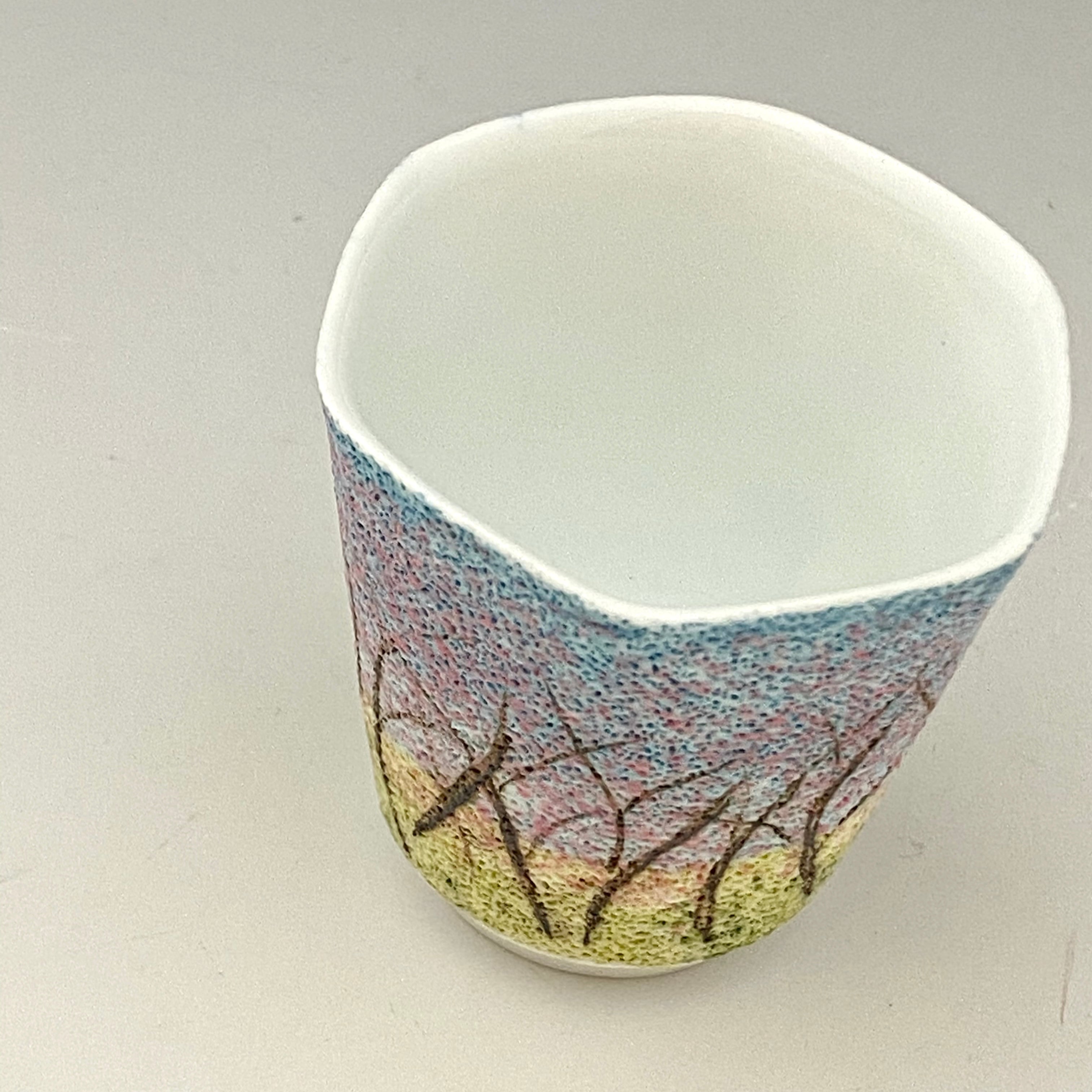 中尾恭純】点刻象嵌ぐい呑1 | 中仙窯