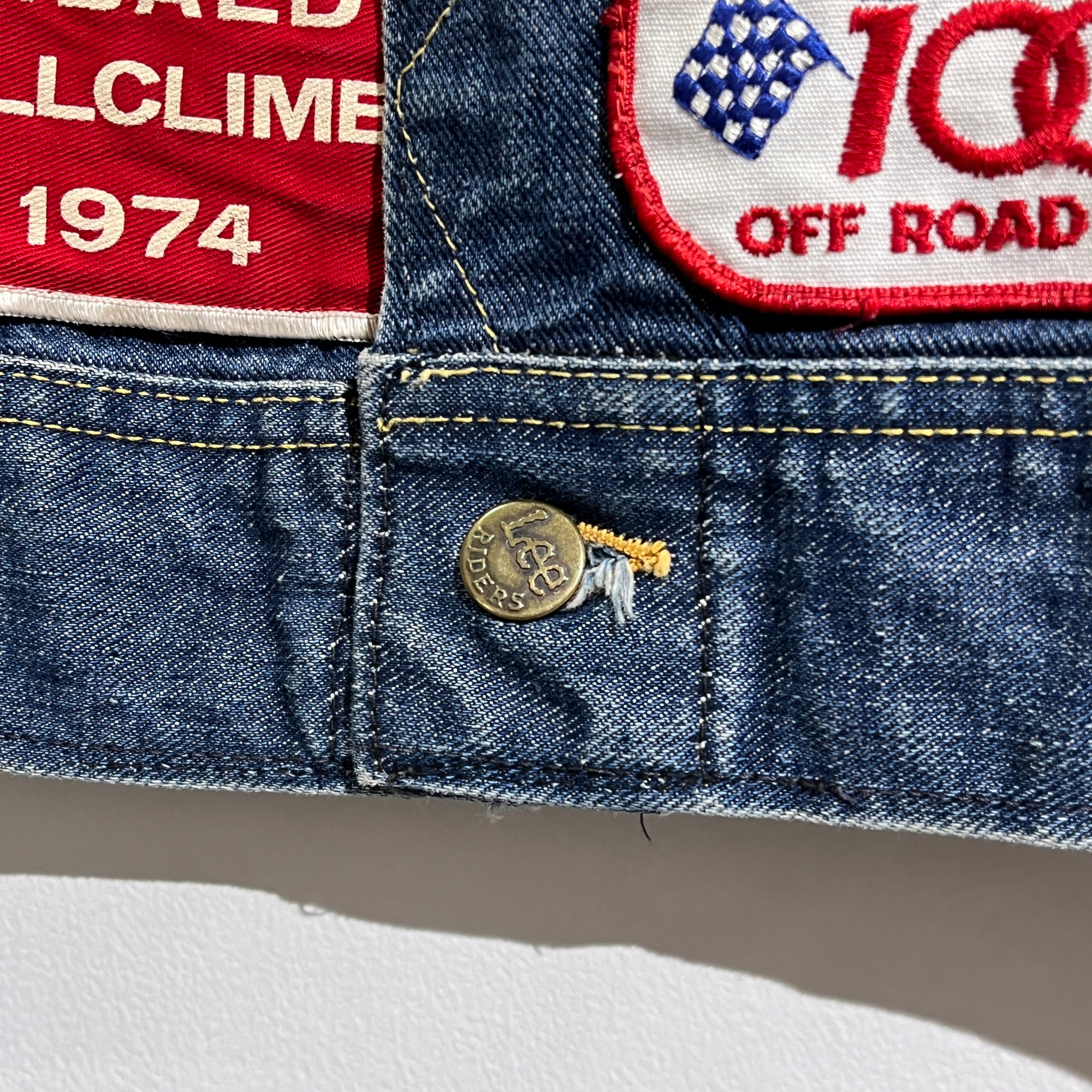 70s～80s Lee 101-J Denim Jacket Full Patch 70年代 80年代 リー