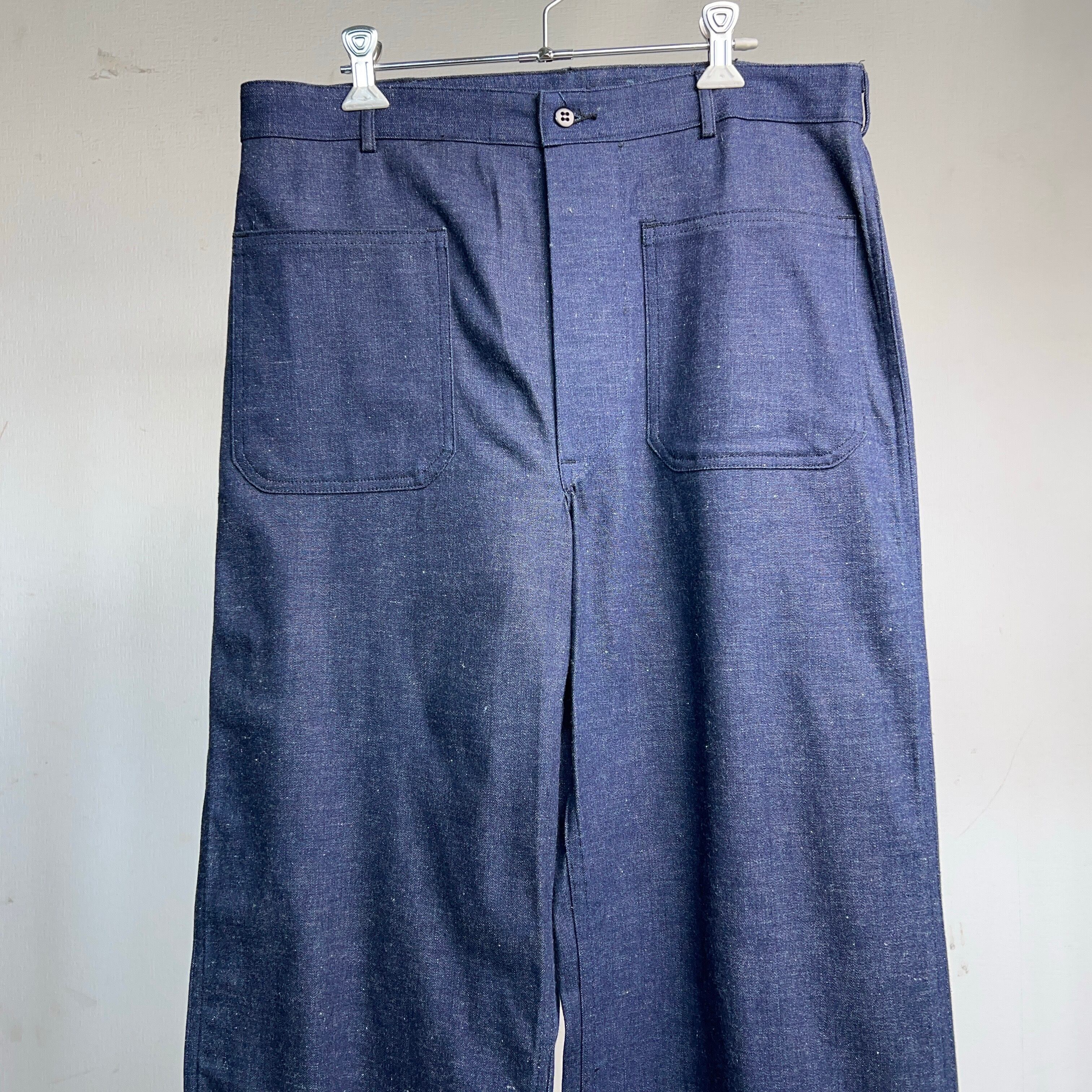 Dead Stock 1960's U.S.NAVY SAILOR DENIM PANTS 60年代 アメリカ軍