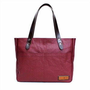 BERMAS 「COMMUTE」 HORIZONTAL ZIP TOTE <RED>