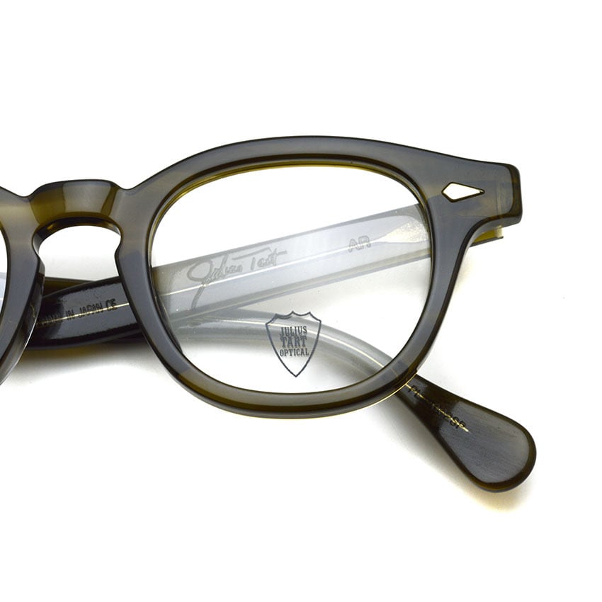 JULIUS TART OPTICAL / AR / ブリッジ:24mm / Olive Green Sasa