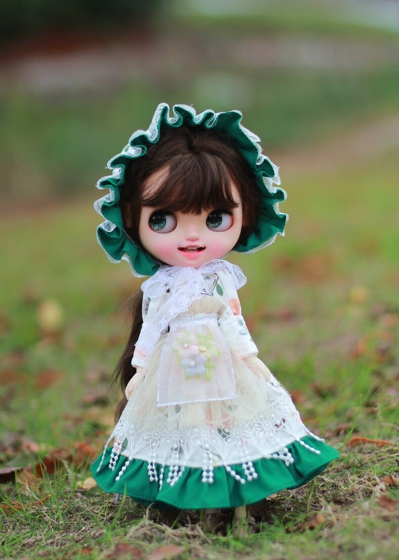 ドール衣装 licca/blythe/azone/pullipサイズ ロリータドレス