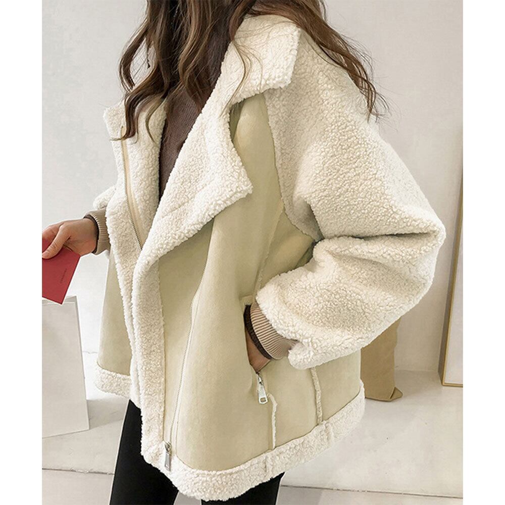 ボア ジャケット レディース 秋冬 アウター フリース 大人 かわいい おしゃれ 防寒 きれいめ カジュアル ブルゾン 大人可愛い 大人女子