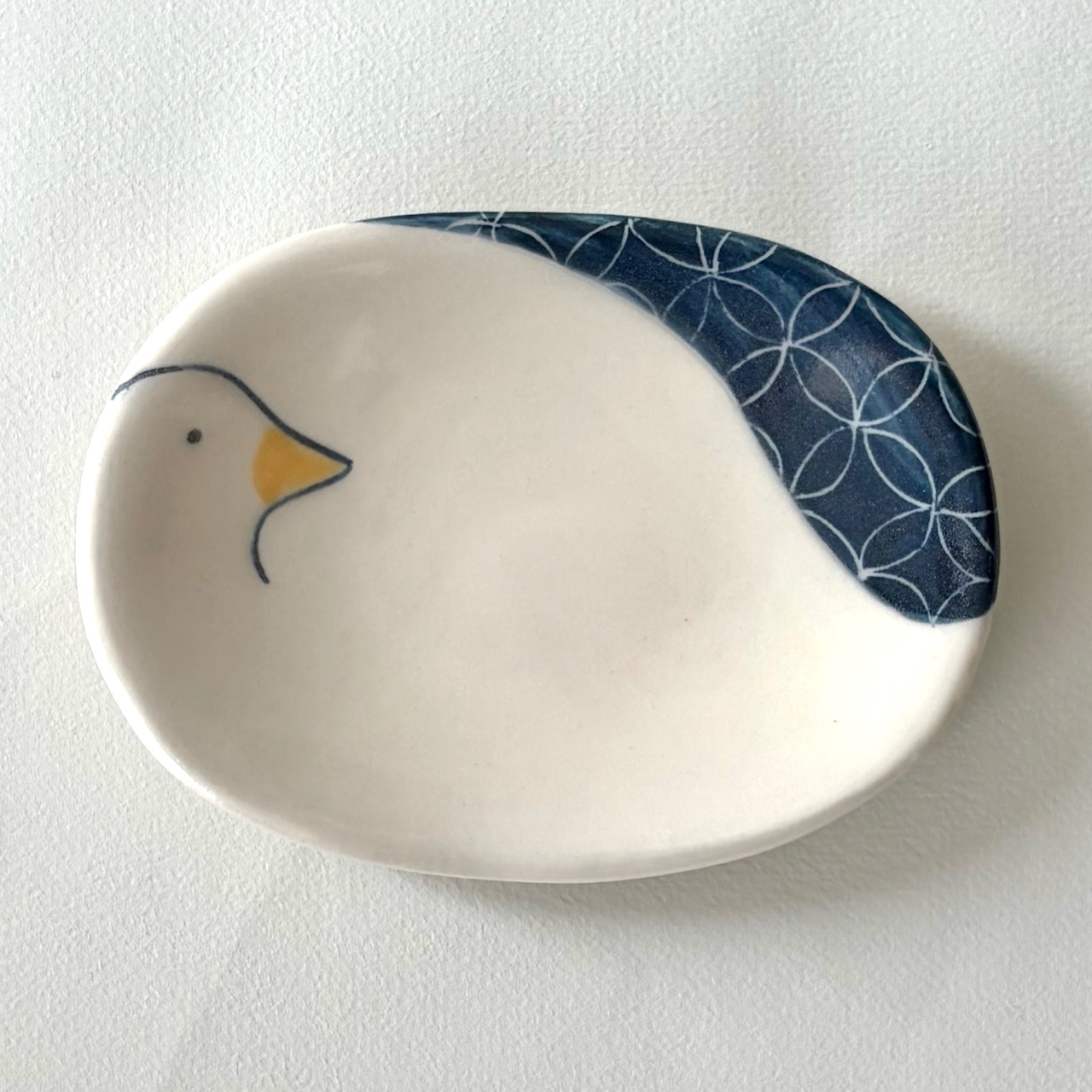 アヒル　小皿　numanekko