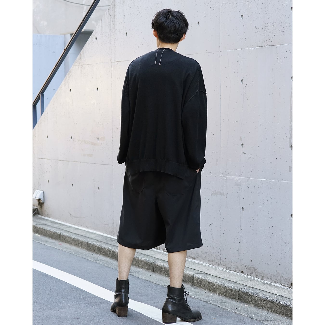 The Viridi-anne] (ザヴィリディアン) VI-3980-07 WOOL/COTTON BUTTON
