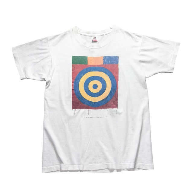 vintage 1990’s JASPER JOHNS art tee “Target”