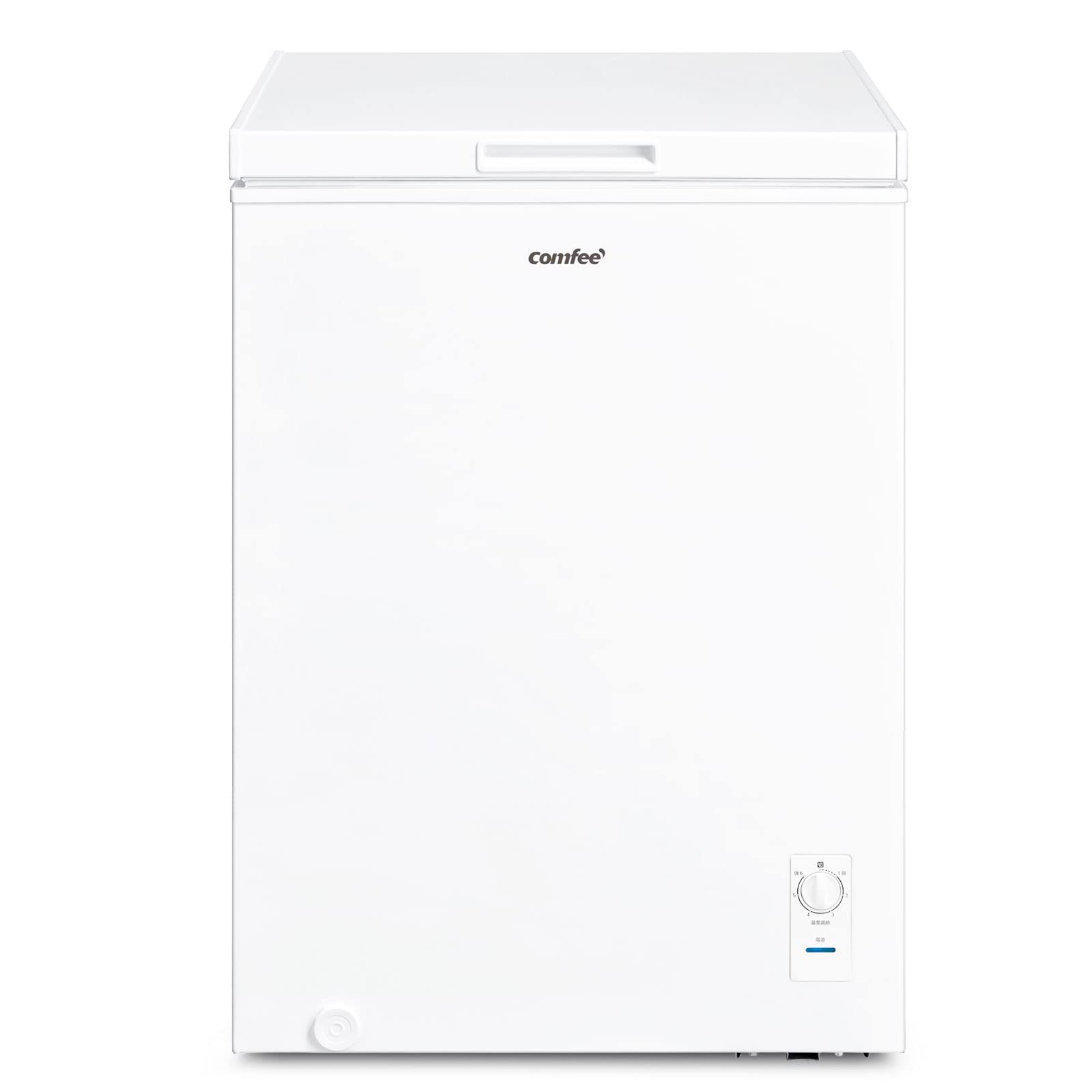 COMFEE 99L 上開き冷凍庫 2025年製 RCC100WH(E) 美品 コンフィー(COMFEE') 冷凍庫 99L 上開き ホワイト RCC100WH(E) 省エネ