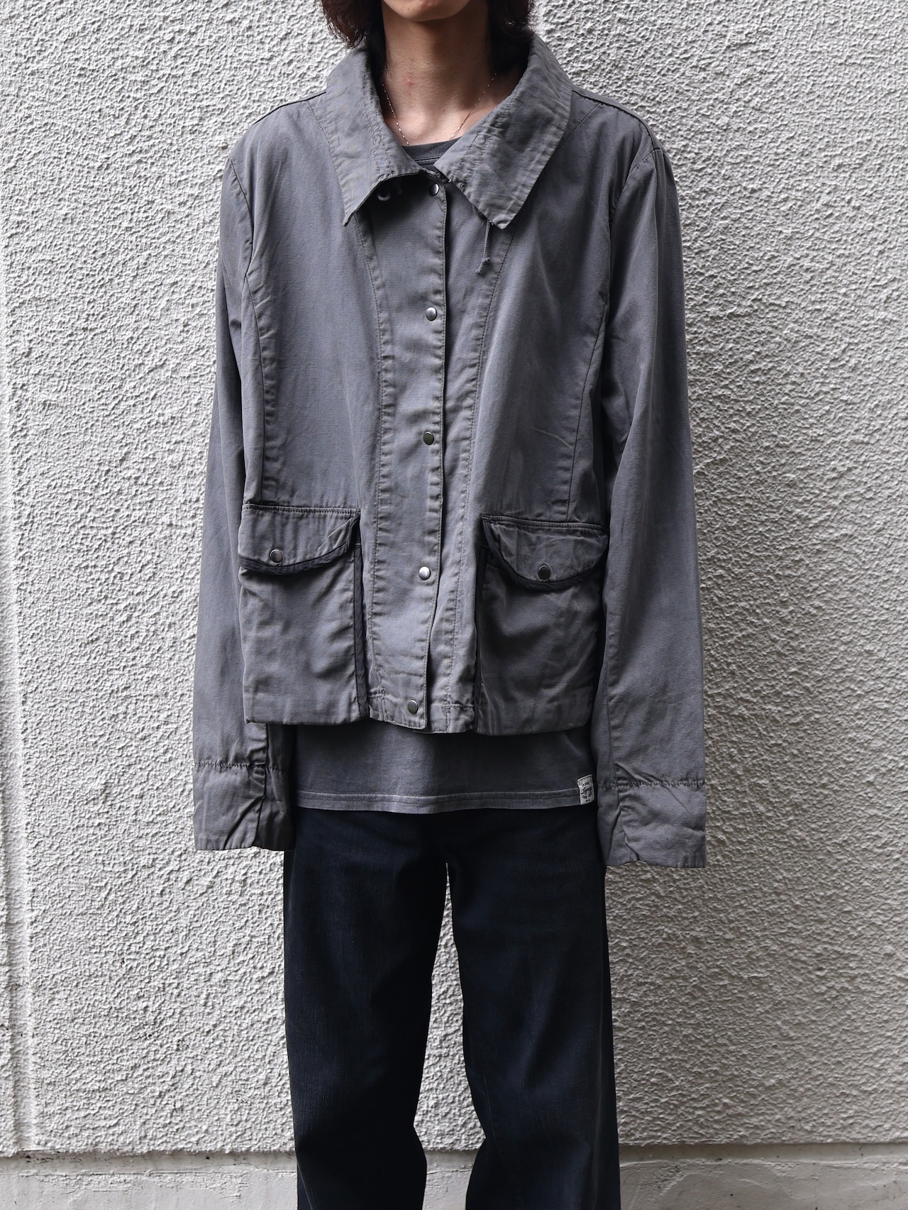 casual cotton shirt jacket