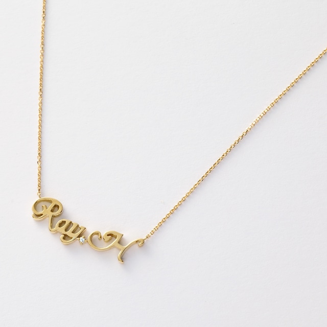 name necklace (K18)
