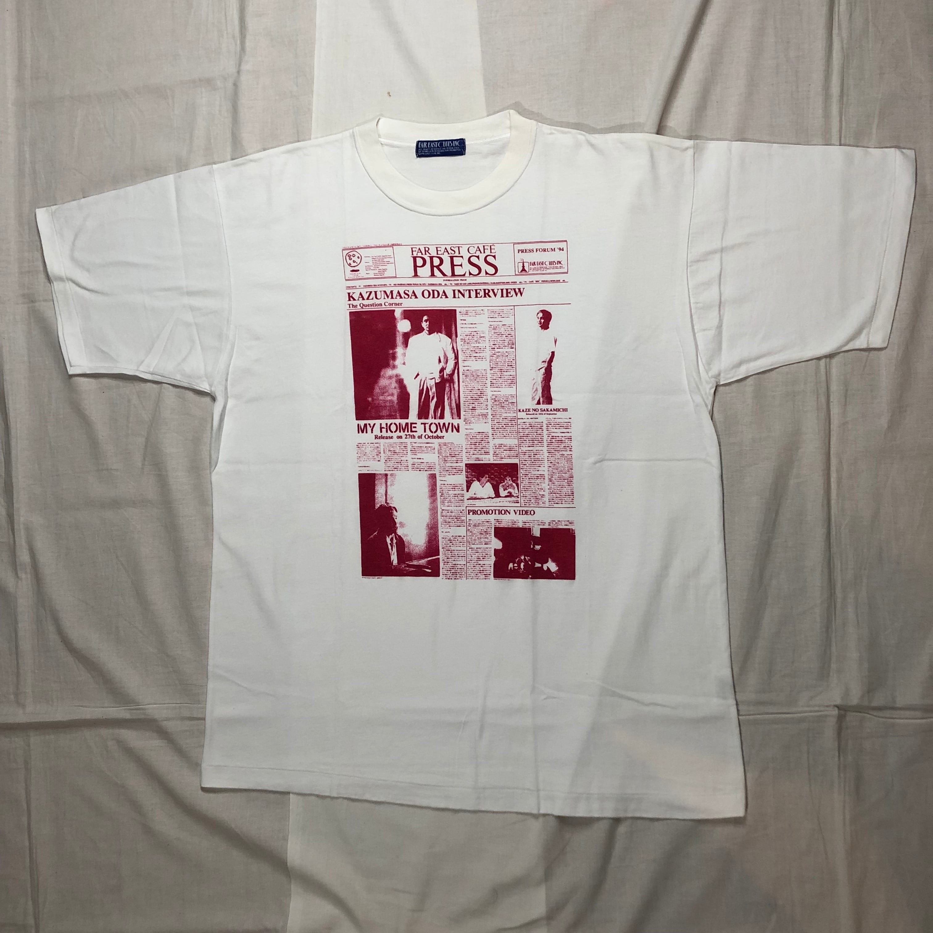 1990’s “小田和正” Printed T-Shirt