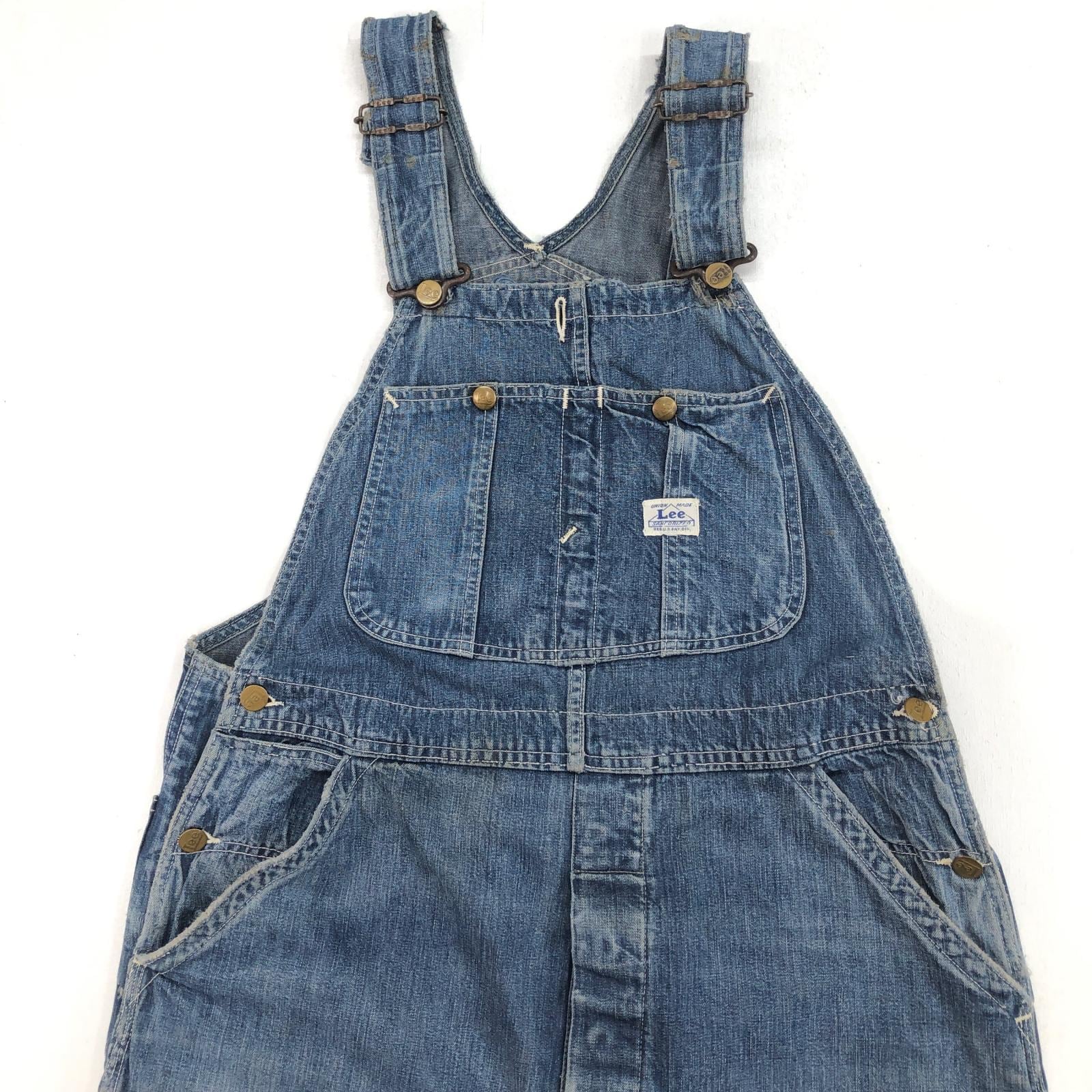 LEE リー 40年代 91-SB デニム オーバーオール 大戦モデル JELT DENIM