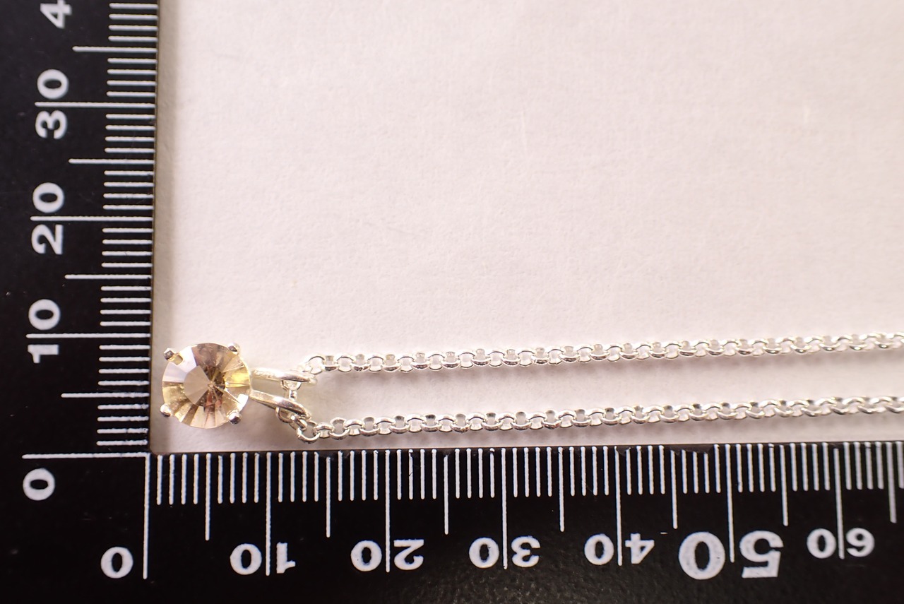 シトリンネックレス　0.99ct [D12‐153]